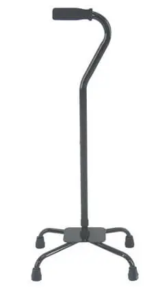 Chevron® Low base quad walking stick - Large