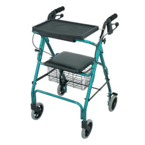 Super Stroller® walking frame with Folding Tray